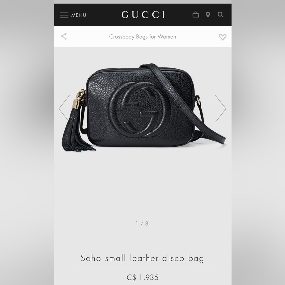 Gucci soho small disco bag